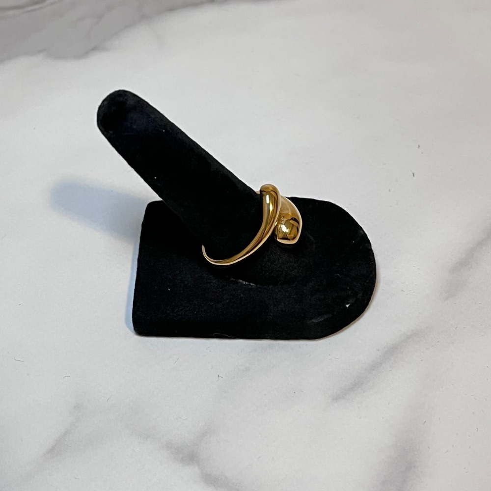 Wrap Style Gold Boho Adjustable Gold Plated Ring - Picture 4 of 5